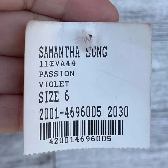 Samantha sung rockabilly Eva passion violet dress size 6 - Picture 7 of 14